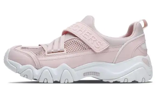 Skechers D'LITES 2.0 2.0 Mesh Low top Sports Casual Shoes Women's Light Pink