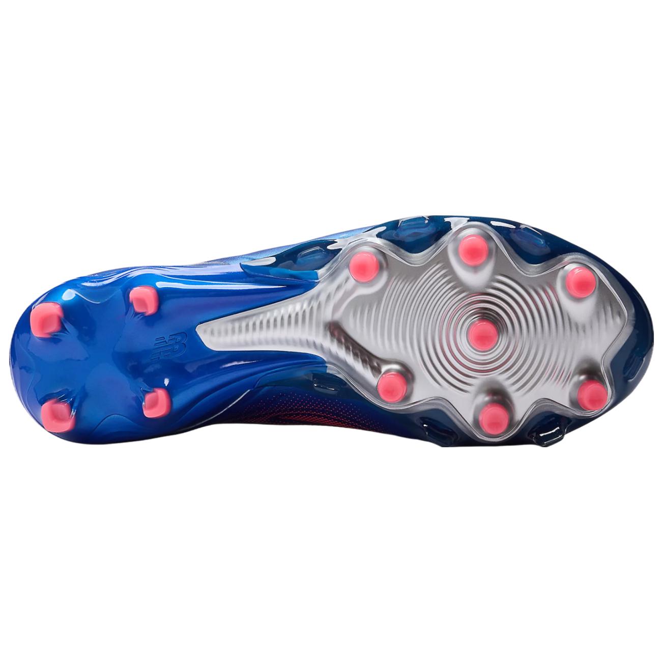 New Balance Tekela Elite V5 Abrasion Resistant Soccer Shoes Unisex Blue Silver