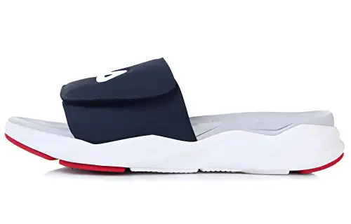FILA Zen Slide Comfortable Abrasion Resistant Abrasion Resistant Slide Slippers Unisex White Blue