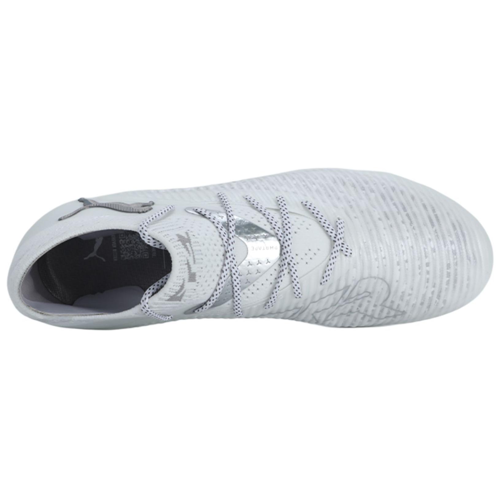 PUMA FUTURE 8 MG Multi Ground Fabric Abrasion Resistant Soccer Shoes Men’s White