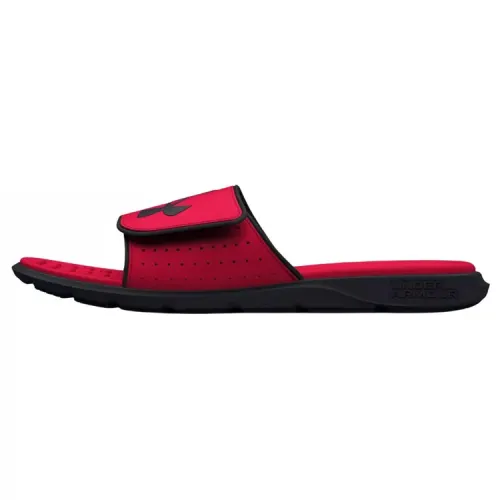 Under Armour Ignite Slip Resistant Abrasion Resistant Slide Slippers Men's Red Black
