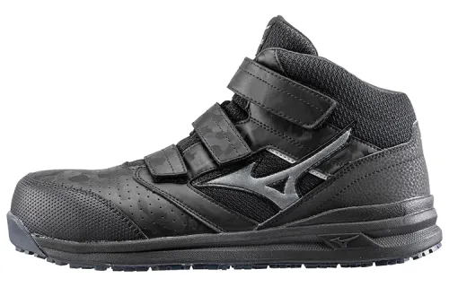 Mizuno Almighty Ls II 21m Cushioning Slip Resistant Abrasion Resistant Breathable Mid top Casual Shoes Unisex Black