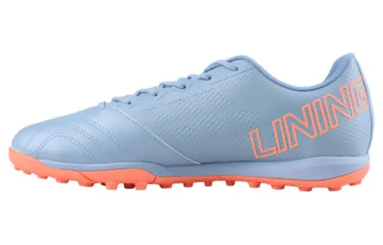 Li Ning TF Turf Artificial Turf, Natural Grass Synthetic Leather Abrasion Resistant Breathable Soccer Shoes Men's