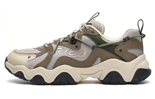 FILA Fluid 4 Cat Paw 4.0 Textile, Synthetic Leather, Leather Comfortable And Trendy Cushioning, Wear Resistant Low top