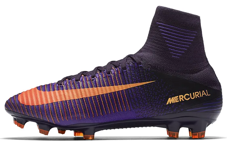 Nike Mercurial Superfly 5 FG Firm Ground Cushioning Slip Resistant Abrasion Resistant