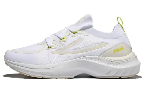 FILA RGB Float 2.0 Wear resistant And Lightweight Low top Casual Shoes Unisex White Yellow