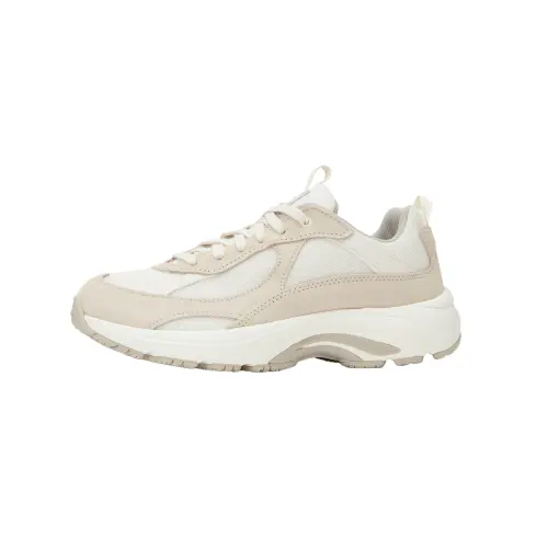 THE NORTH FACE Slip Resistant And Breathable Low top Casual Shoes Unisex Ecru