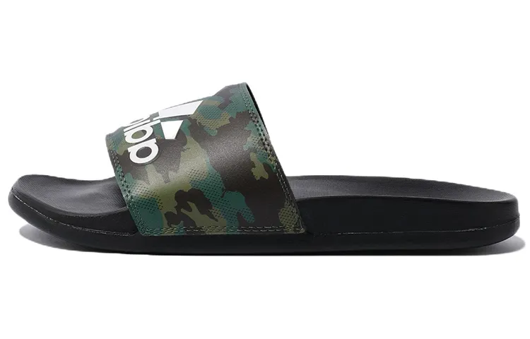 Adidas Adilette Comfort Slide 'Black Camo'