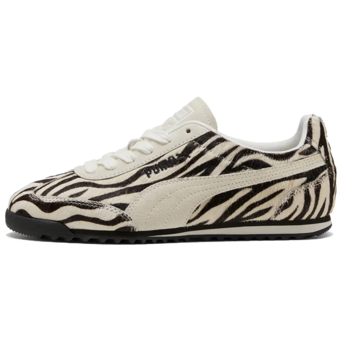 PUMA Arizona Abrasion Resistant Low top Casual Shoes Women's Black White