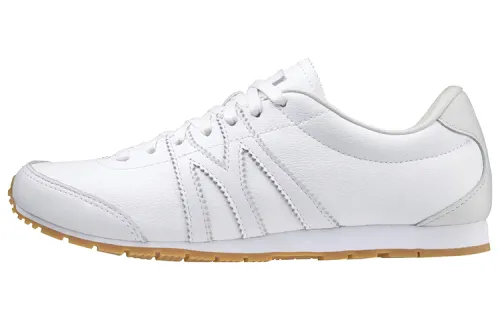 Mizuno Mlc 0 Leather Comfortable Slip Resistant, Abrasion Resistant, Breathable Low top Casual Shoes Unisex White