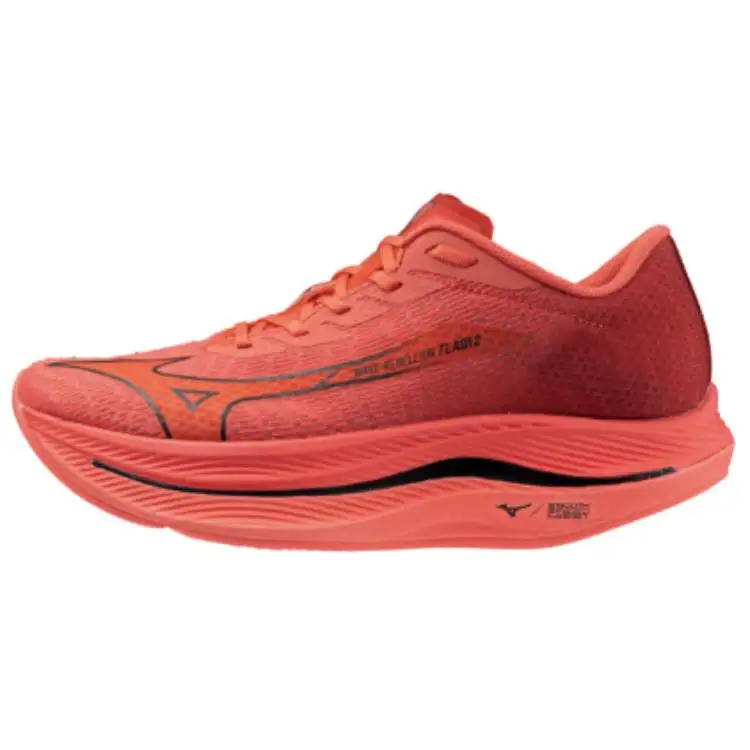 Mizuno Fashion Cushioning Slip Resistant Cushioning Slip Resistant Low top Casual Shoes Unisex Red