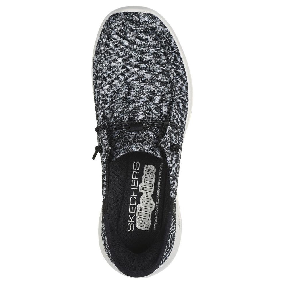 Skechers Slip Ins Low top Casual Shoes Women’s Black White