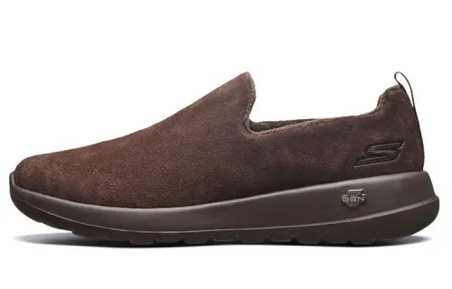 Skechers GO WALK Ma Leather Low top Casual Shoes Men's Chocolate
