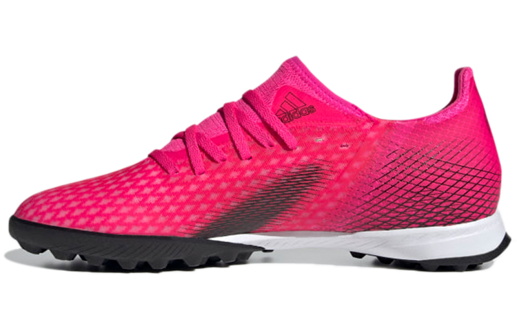 Футбольные бутсы adidas X GHOSTED.3 Turf (красно-черные)