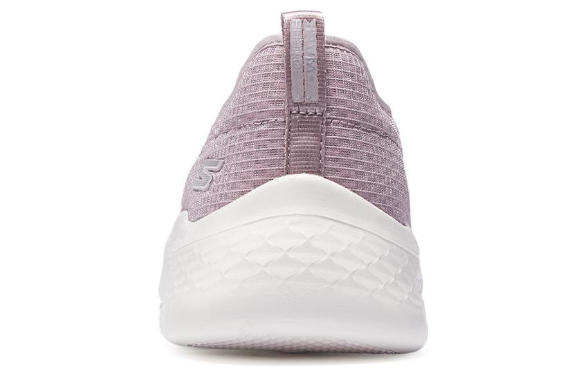 Skechers Go Walk Fle Mesh, Textile Cushioning Breathable Low top Casual Shoes Unisex Pink