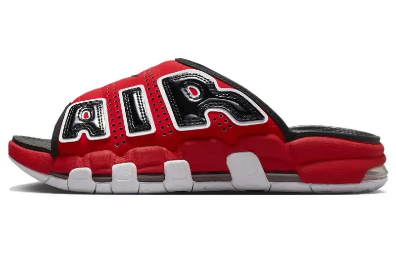 Nike Air More Uptempo Slide 'Bulls'