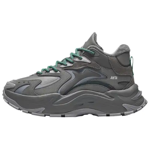 Anta Raw Chocolate Fleece Lined Comfortable Slip Resistant Thermal Slip Resistant Thermal Mid top Casual Shoes Women's