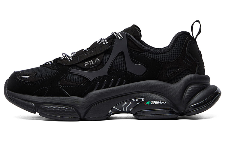 Женские кроссовки Fila FUSION RJV GS (черные) — Чёрный — фото 1
