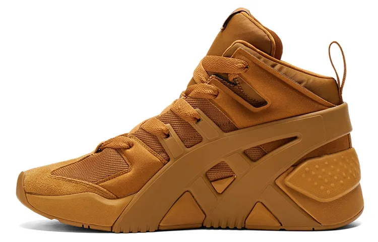 Onitsuka Tiger Big Logo Trainer Puffed Shoes 'Brown'