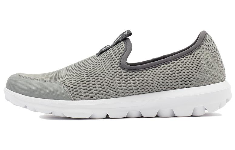 361° Mesh Cushioning Slip Resistant Abrasion Resistant Low top Sports Casual Shoes Men's White Gray