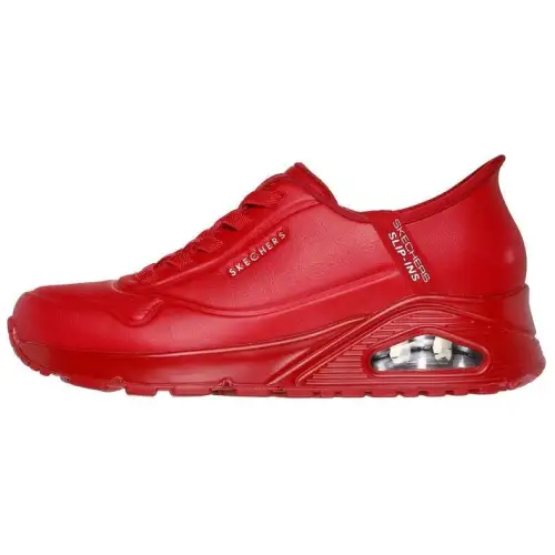 Skechers Slip Ins Low top Casual Shoes Women's Red