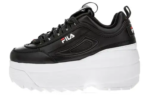 FILA Women's Disruptor 2 Wedge 'Black White'
