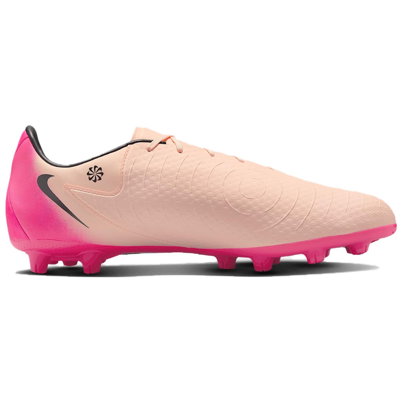 Nike Phantom GX 2 Academy HG Hard Ground Slip Resistant Abrasion Resistant Soccer Shoes Men’s Pink