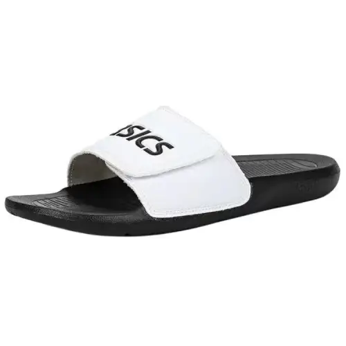 Asics Slide Slippers Men's White Black