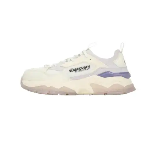 Discovery Expedition BUCKET DWALKER V2 COOL Wear resistant And Lightweight Low top Casual Shoes Women's Beige Purple