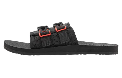THE NORTH FACE Trekking Base Camp Strap Slides 'Black Red'