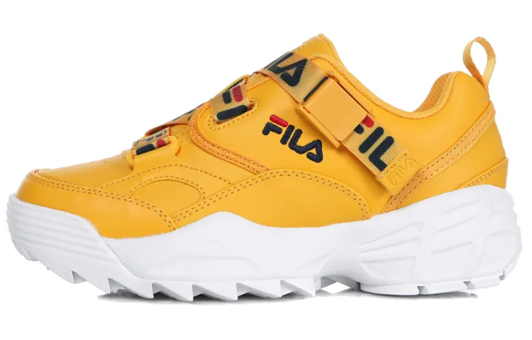 FILA Fast Charge Series Running Shoes Yellow/White Women's