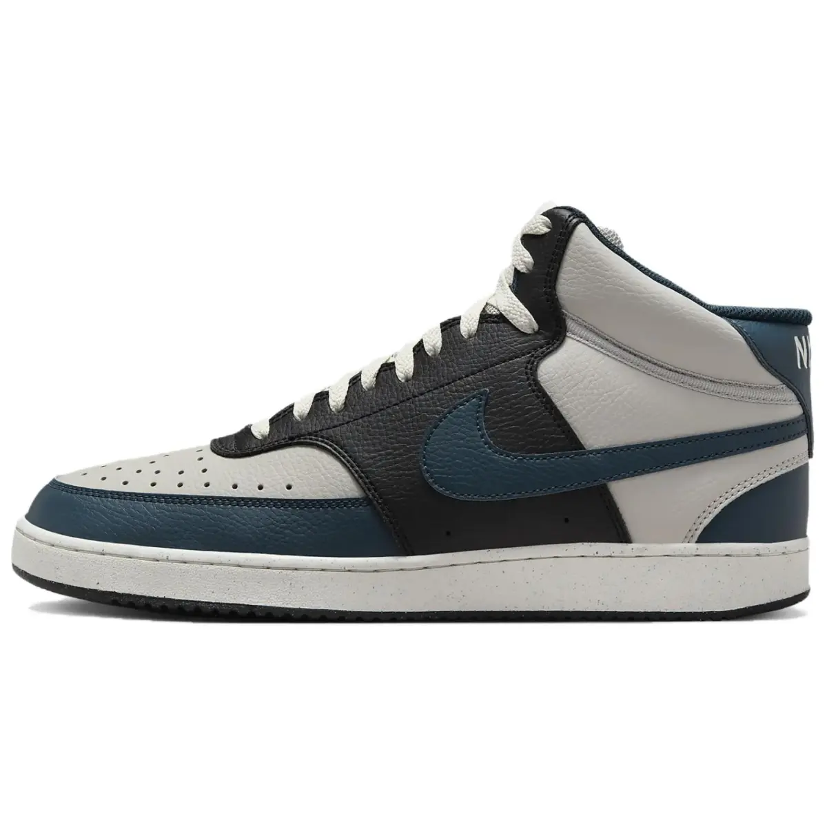 Nike Court Vision Mid Next Nature Light Iron Ore Phantom Black Armory Navy