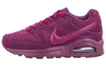 Nike Air Max Command Comfortable And Breathable Textile, Artificial Leather Low top Running Shoes Women's Purple