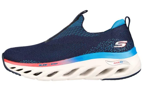 Skechers Glide Step Casual Shoes Women's Low Top Blue