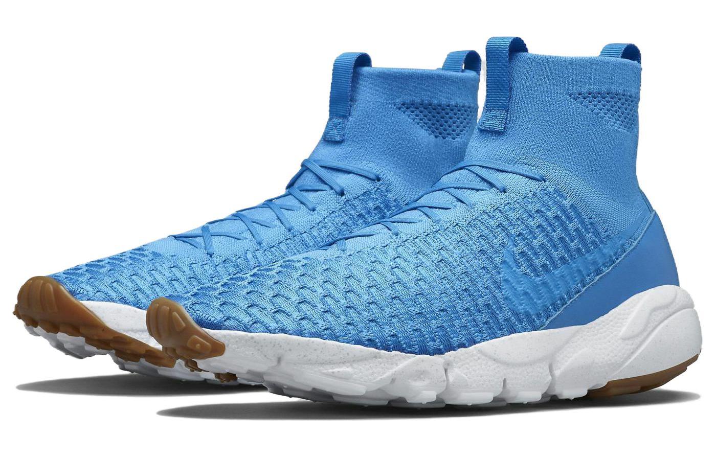 Мужские кроссовки Nike Footscape Magista Legend (синие) — 照片蓝/白 — фото 3