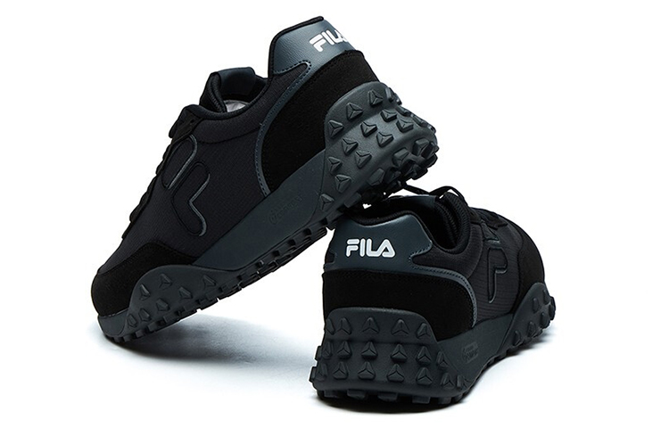 Мужские кроссовки Fila Pacer (черные) — Чёрный — фото 5