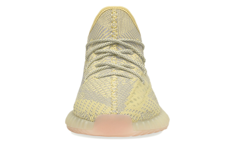 Кроссовки adidas originals Yeezy Boost 350 V2 (грязный желтый) — 暗黄色 — фото 3