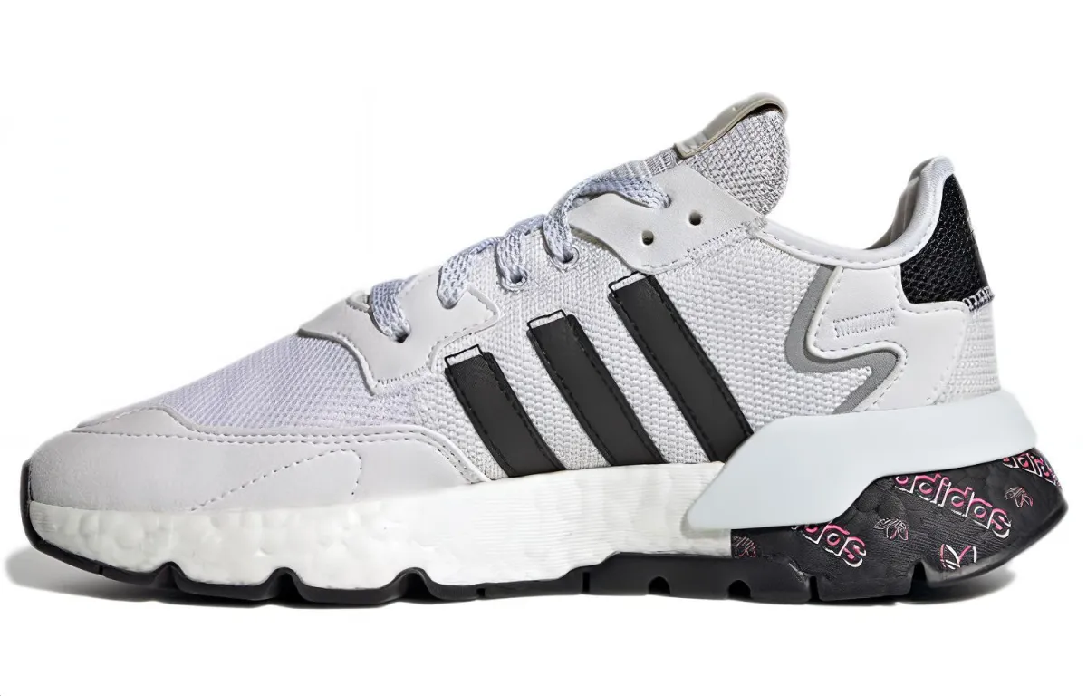 Adidas Originals Nite Jogger 'White Black Gray' Women's