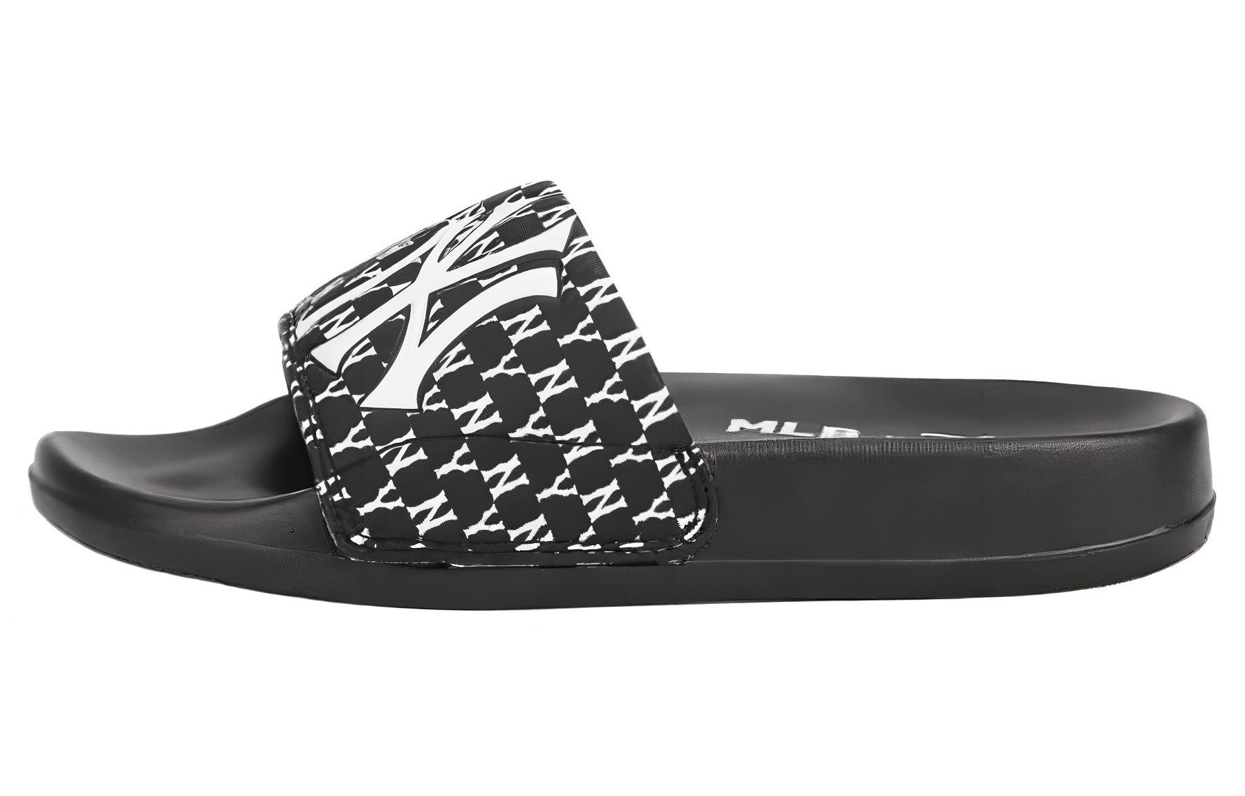 Disney x MLB Slip Resistant Slide Slippers Unisex Black