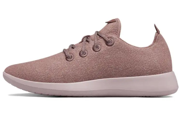 Allbirds Wool Runner Cushioning Slip Resistant Low top Sports Casual Shoes Men's Dusty Pink