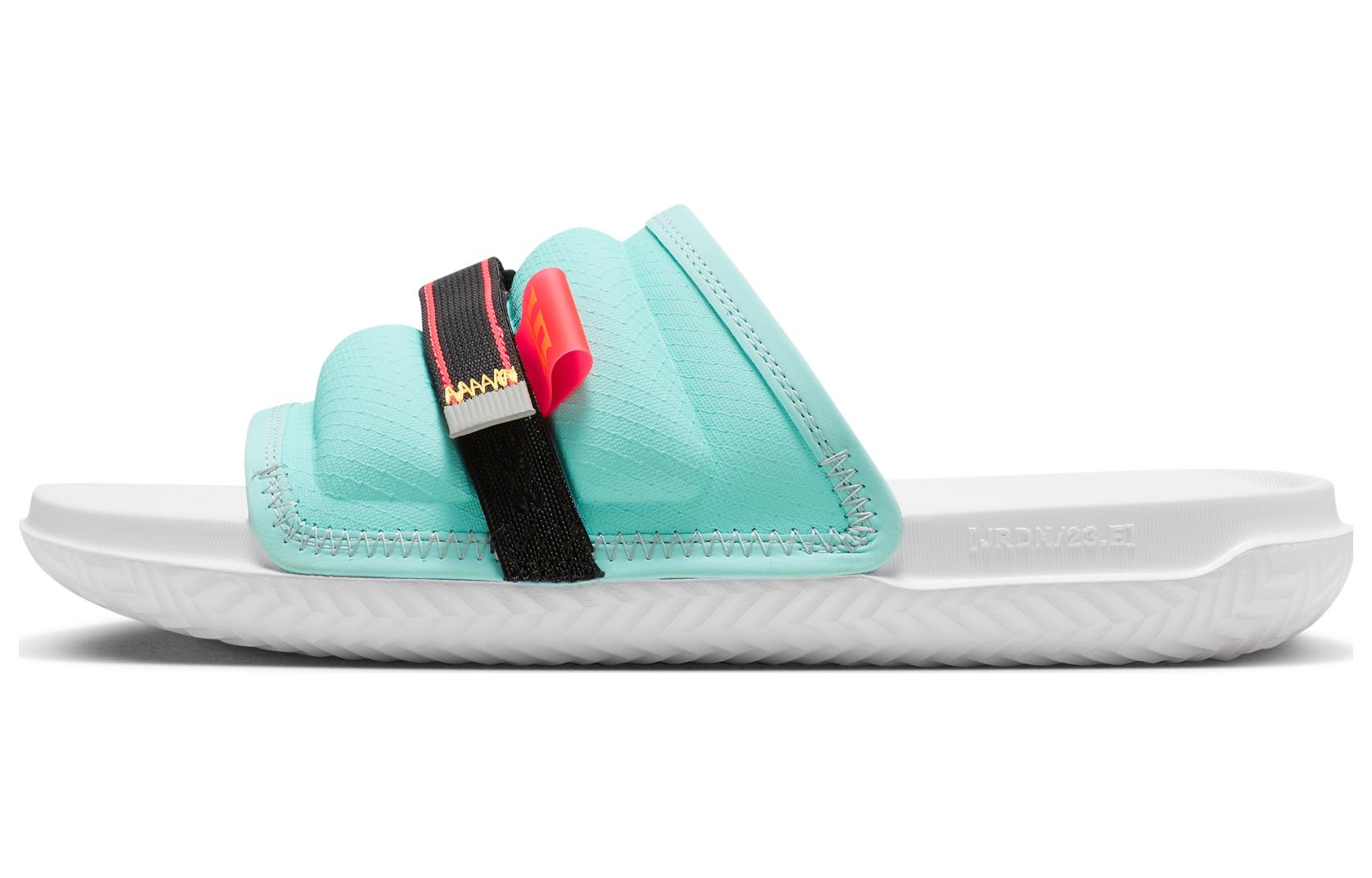 Мужские шлепанцы Jordan Jordan Super Play Slide (синие с белым)