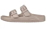 Skechers Foamies Comfortable Rubber Sole Slide Slippers Women's Taupe