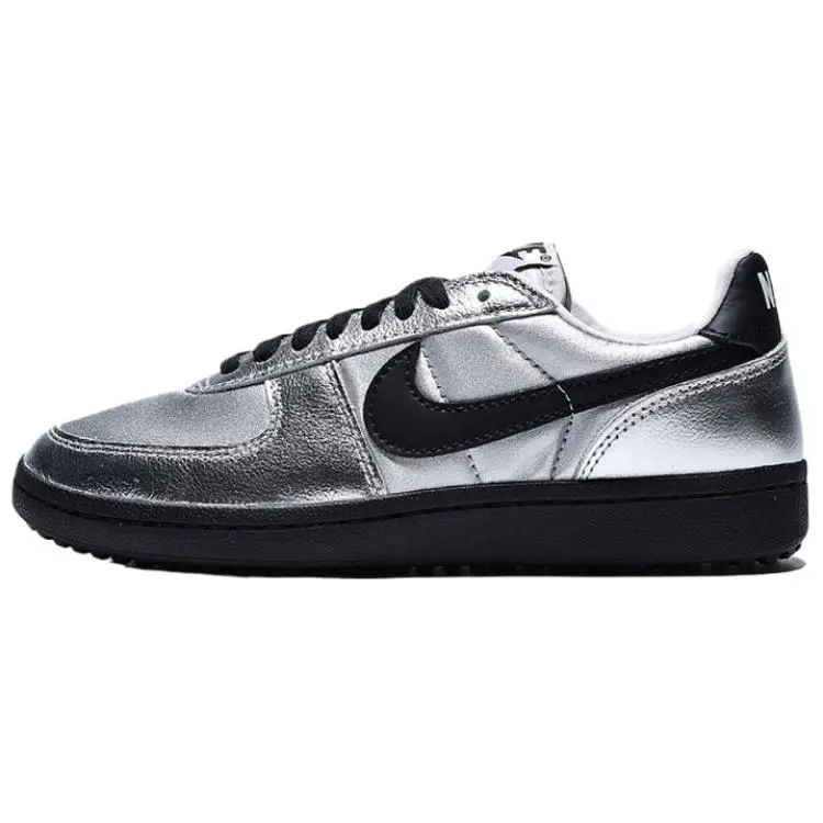 Nike Field General Slip Resistant Low top Casual Shoes Women's Silver
