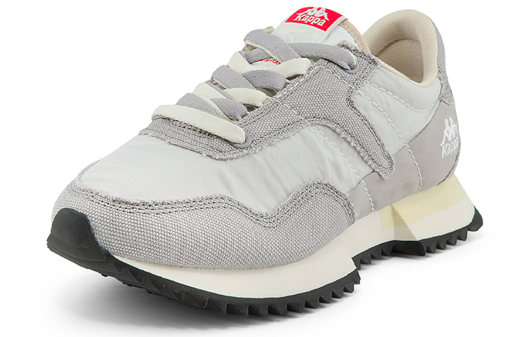 Kappa Coverage Cushioning Low top Casual Shoes Unisex Light Gray