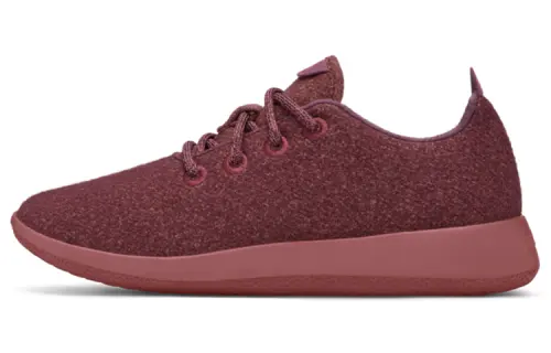 Allbirds Wool Runner Slip Resistant Abrasion Resistant Low top Sports Casual Shoes Men's Tiger Luck Red
