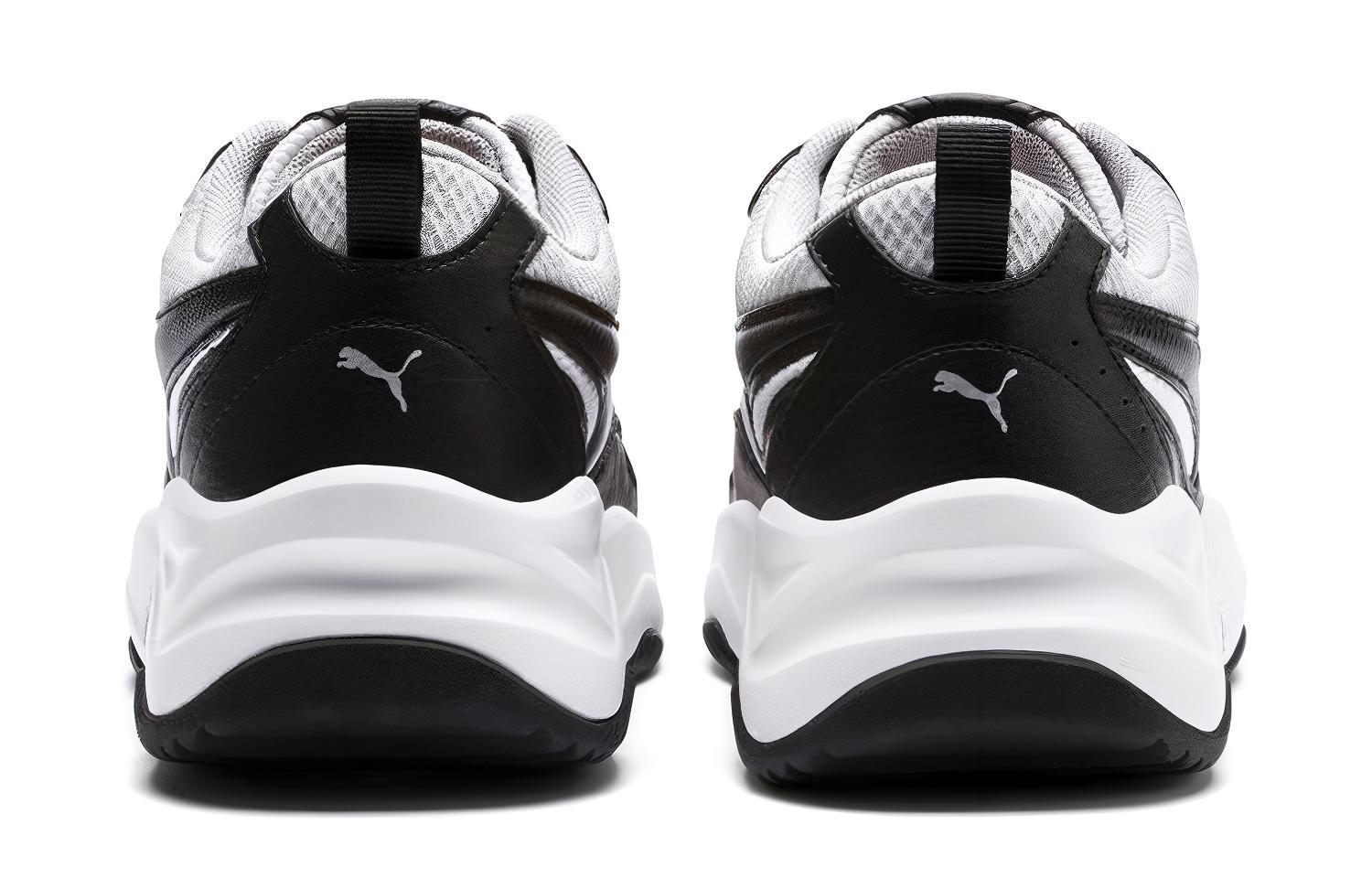 Женские кроссовки PUMA Cilia Trainers (черно-белые) — фото 5
