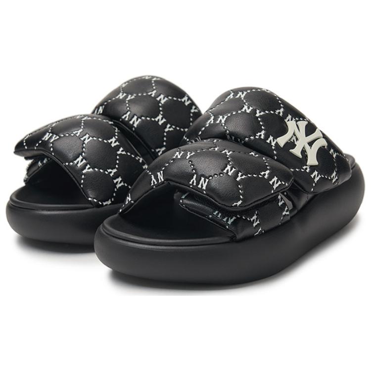 MLB Slipper Slip Resistant Slide Slippers Unisex Black 2024