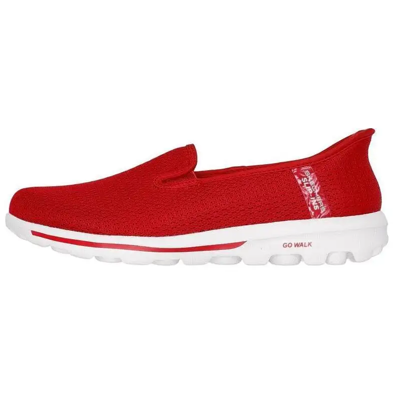 Skechers GO WALK Comfortable Low top Casual Shoes Women's Red