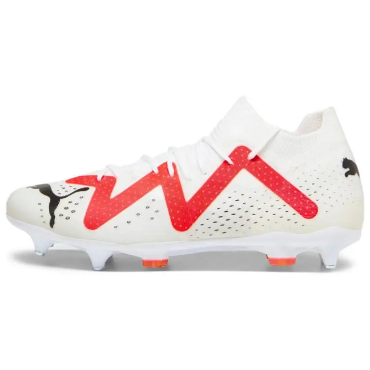 PUMA Future Match Mxsg Comfortable Artificial Turf Soccer Shoes Men's White