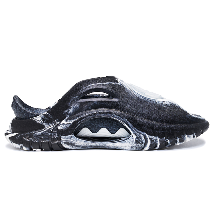 RIGORER Slide Slippers Unisex Night Black, The True White